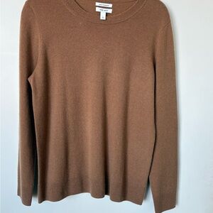 Nine West Men's Tan Crewneck Sweater